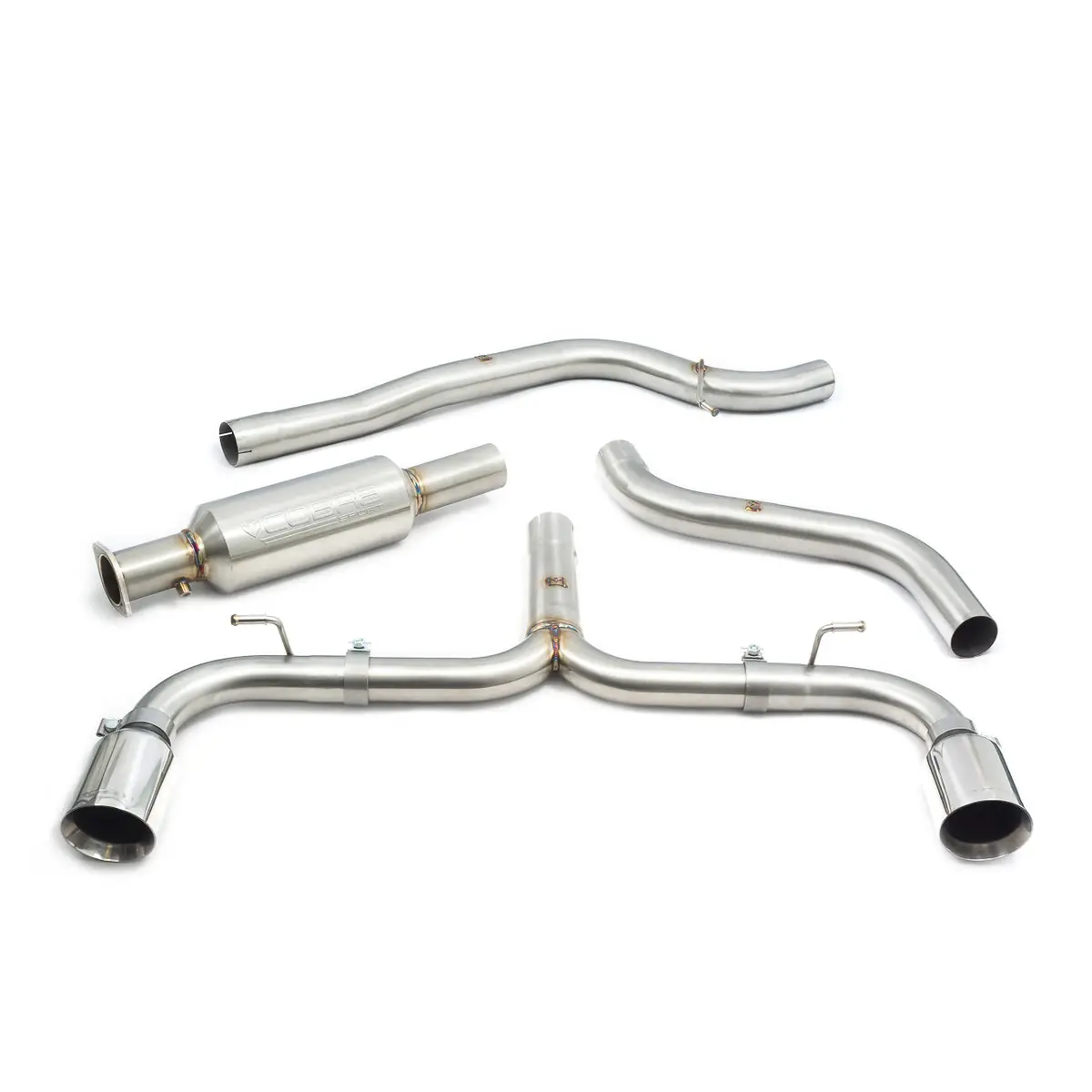 Cobra Sport Ford Focus St (Mk4) Venom Box Delete Race Cat Back Performance Exhaust 1