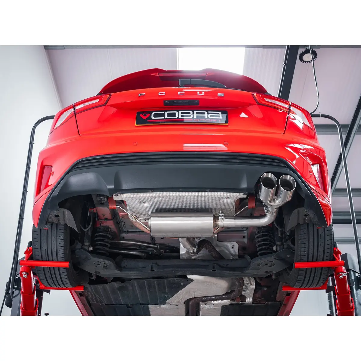 Cobra Sport Ford Focus St-Line 1.0L 125Ps (Mk4) Rear Performance Exhaust 3
