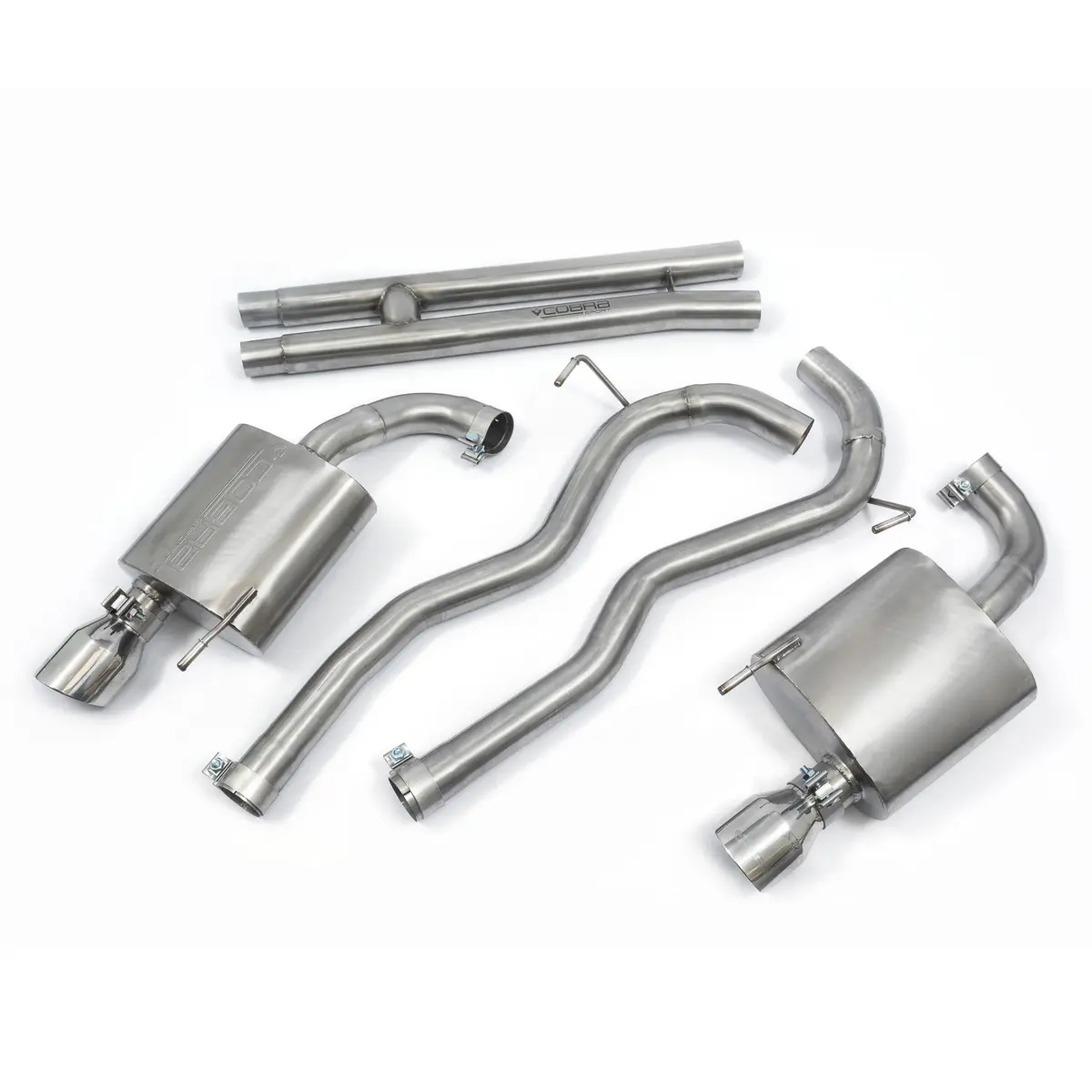 Cobra Sport Ford Mustang 5.0 V8 Gt Fastback (2015-18) 2.5" Cat Back Performance Exhaust 1