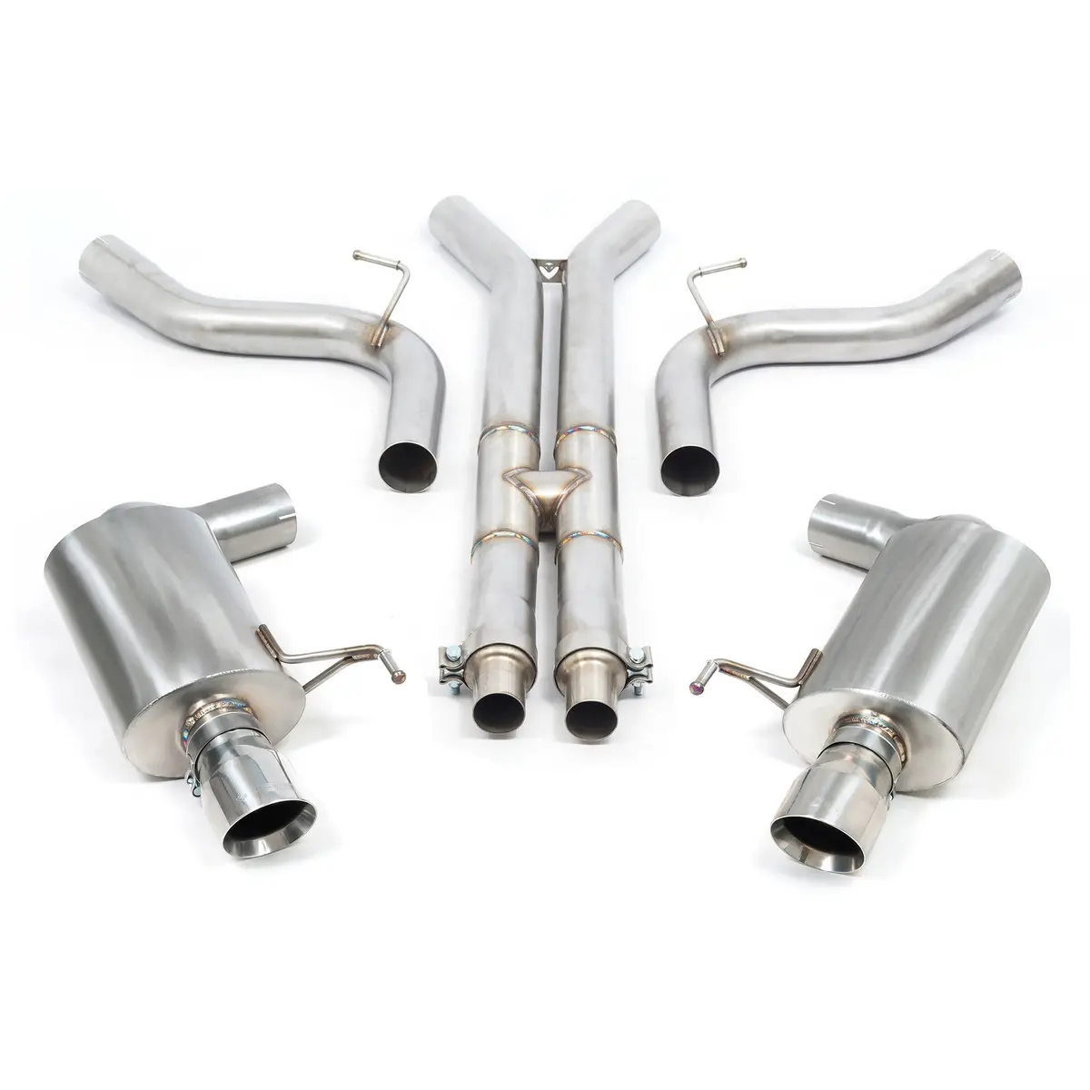 Cobra Sport Ford Mustang 5.0 V8 Gt Fastback (2015-18) Non-Valved 3" Cat Back Performance Exhaust 1