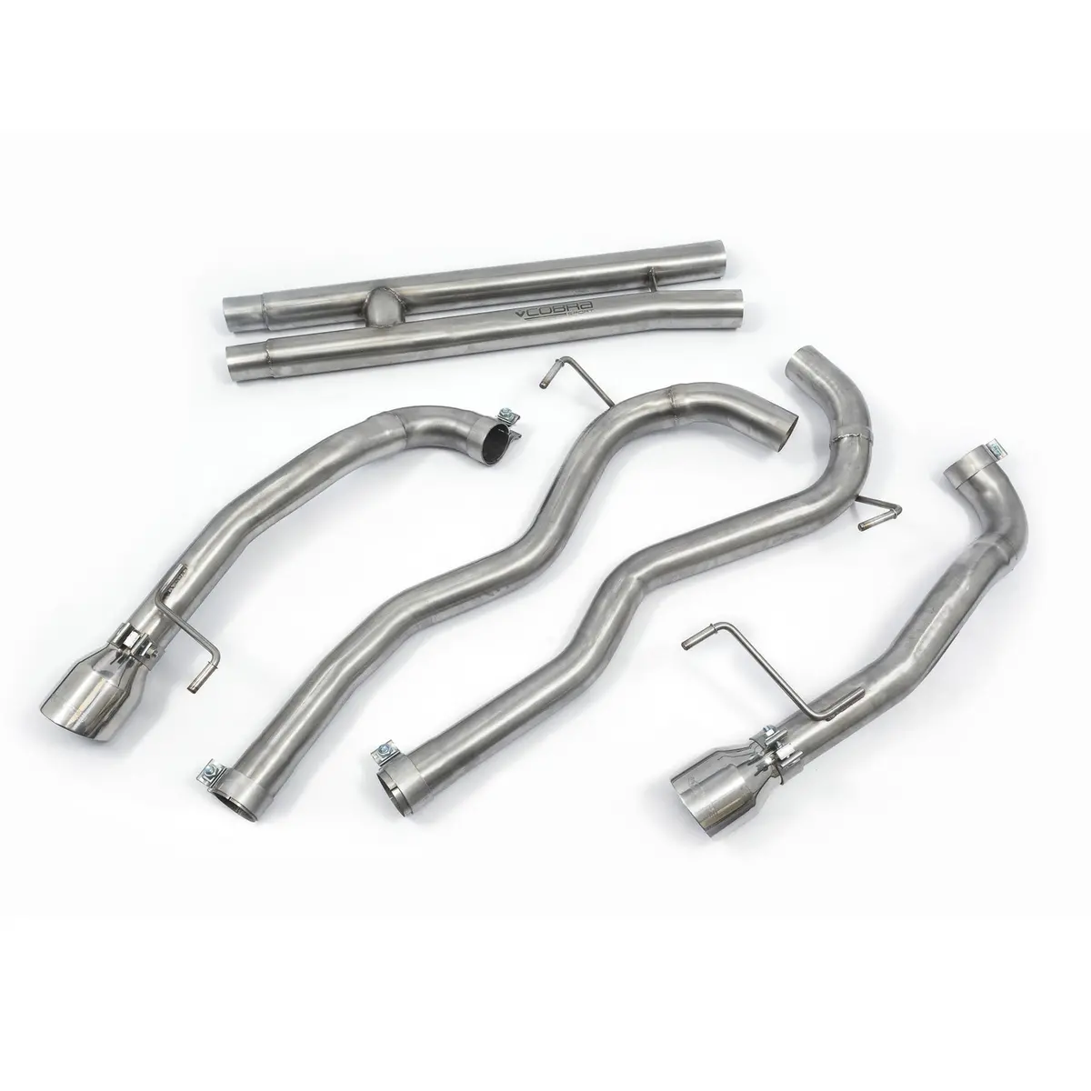 Cobra Sport Ford Mustang 5.0 V8 Gt Fastback (2015-18) 2.5" Venom Box Delete Race Cat Back Performance Exhaust 1