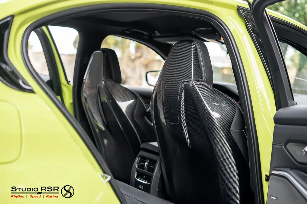 G80 M3 Carbon Seat Back Replacement 1
