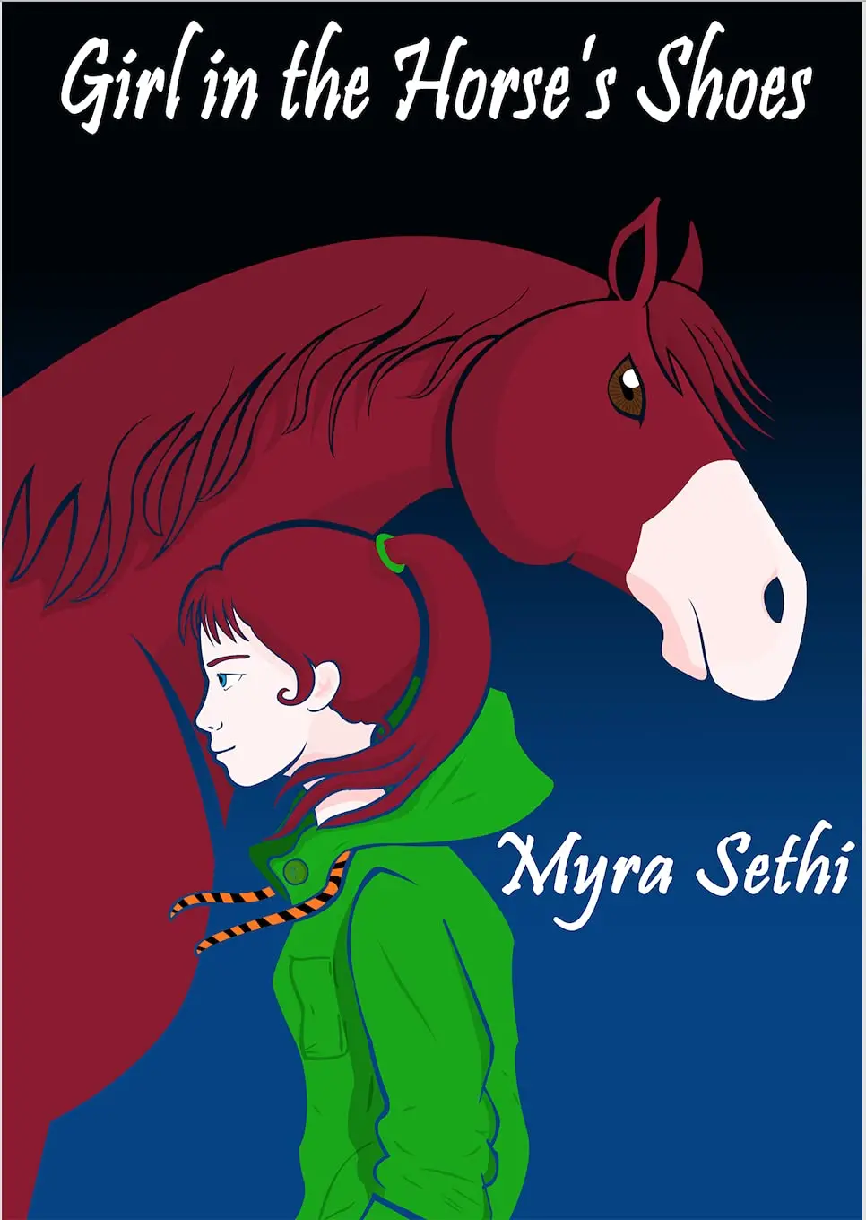 Girl In The Horse's Shoes By Myra Sethi [Paperback] Old Book 1