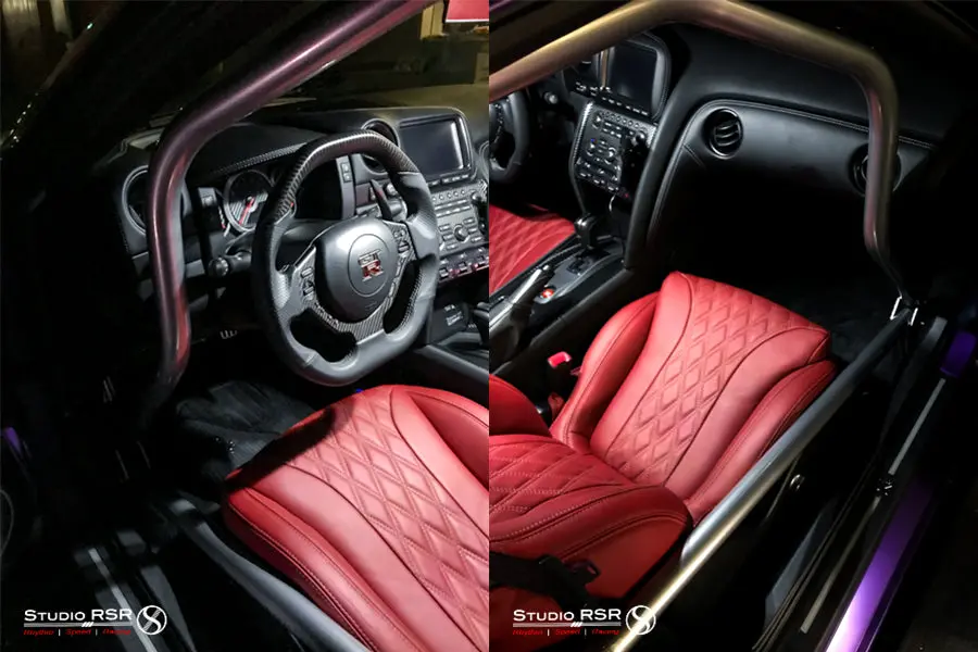 Studiorsr 6-Point Aractnid Cwc (R35) Nissan Gtr Roll Cage / Roll Bar 1