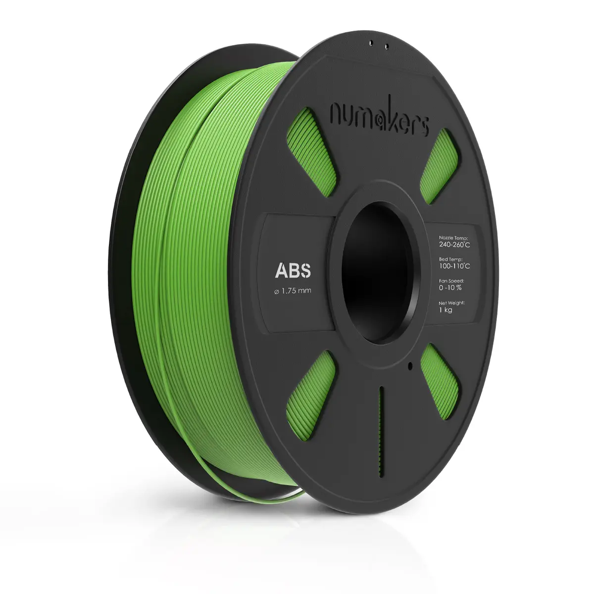 Numakers Abs Filament- Grass Green- 1.75 Mm / 1 Kg 1