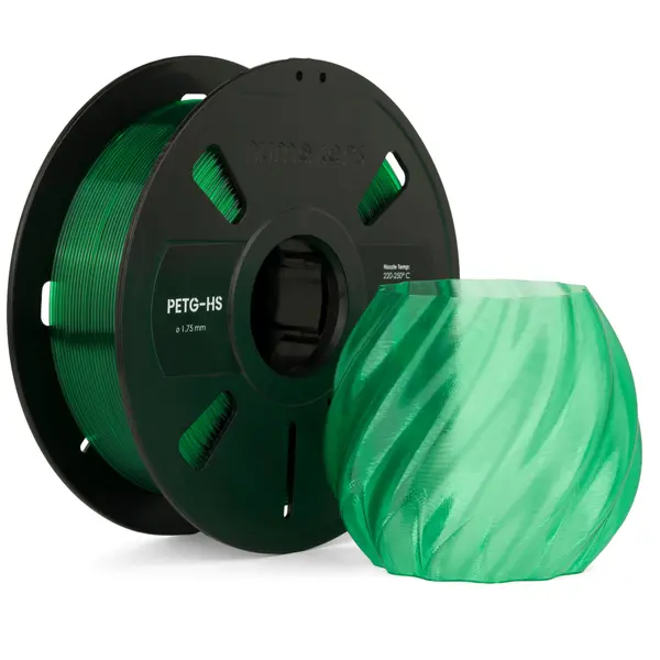 Numakers Petg Translucent Filament – Green – 1.75 Mm / 1 Kg 1