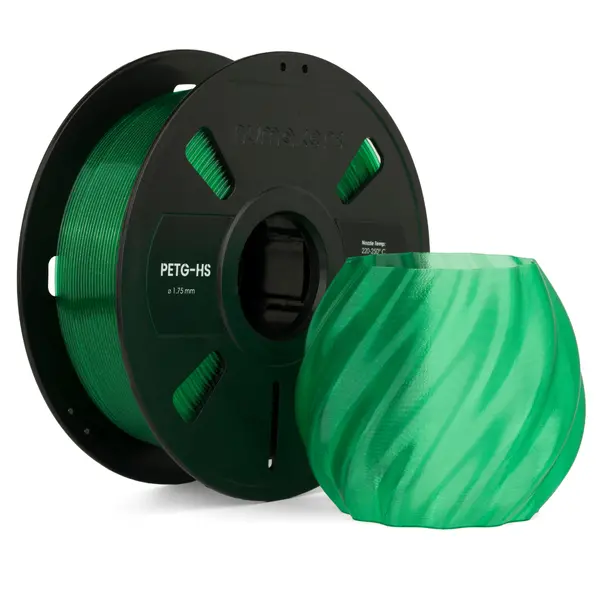 Numakers Petg Translucent Filament – Green Glitter – 1.75 Mm / 1 Kg 1