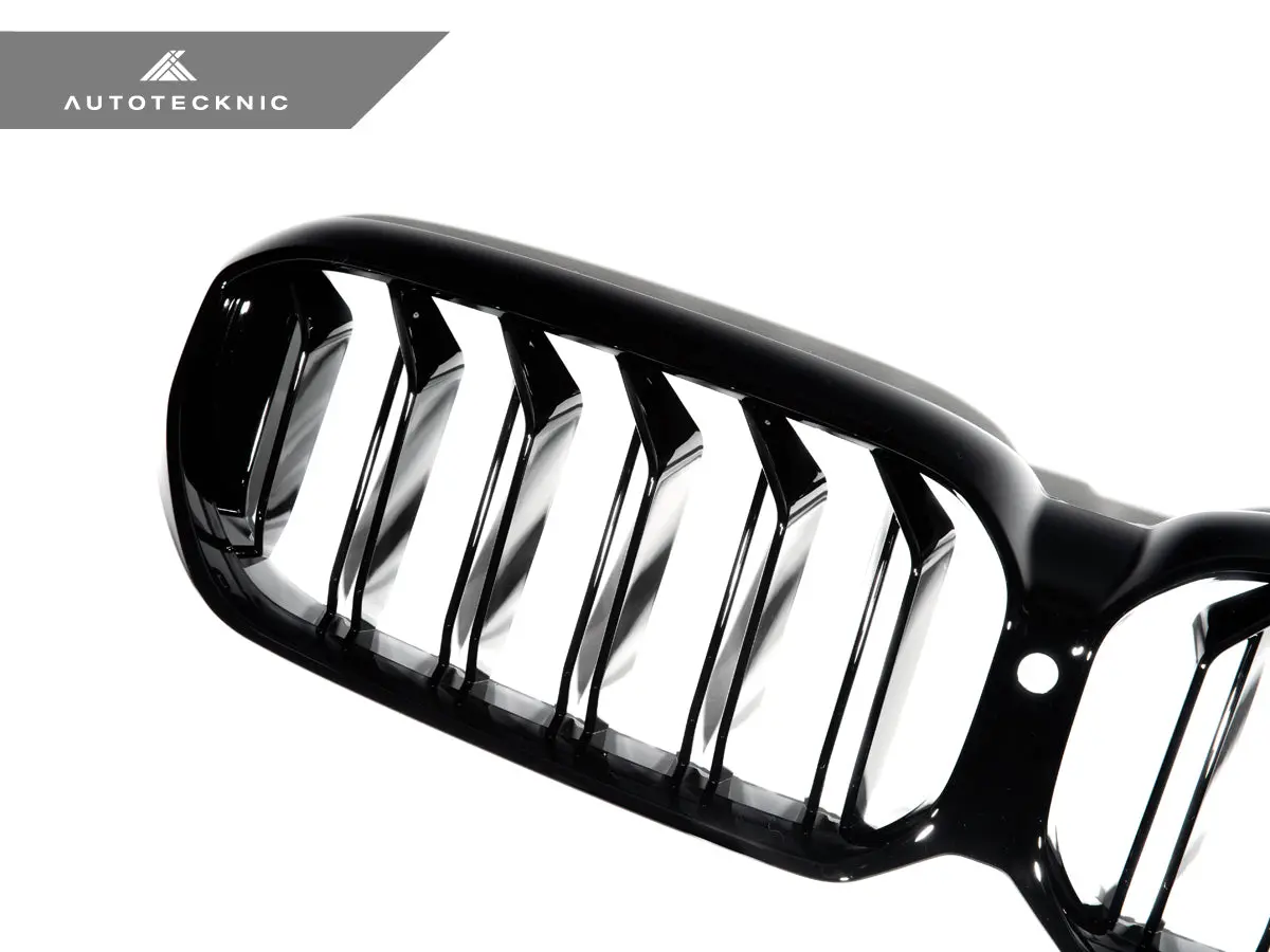 Autotecknic Gloss Black Front Grille - F90 M5 Lci | G30 5-Series Lci 4