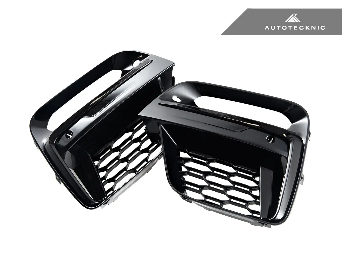 Autotecknic Gloss Black Lower Grille Trim Set - G01 X3 | G02 X4 M40i Pre-Lci 1