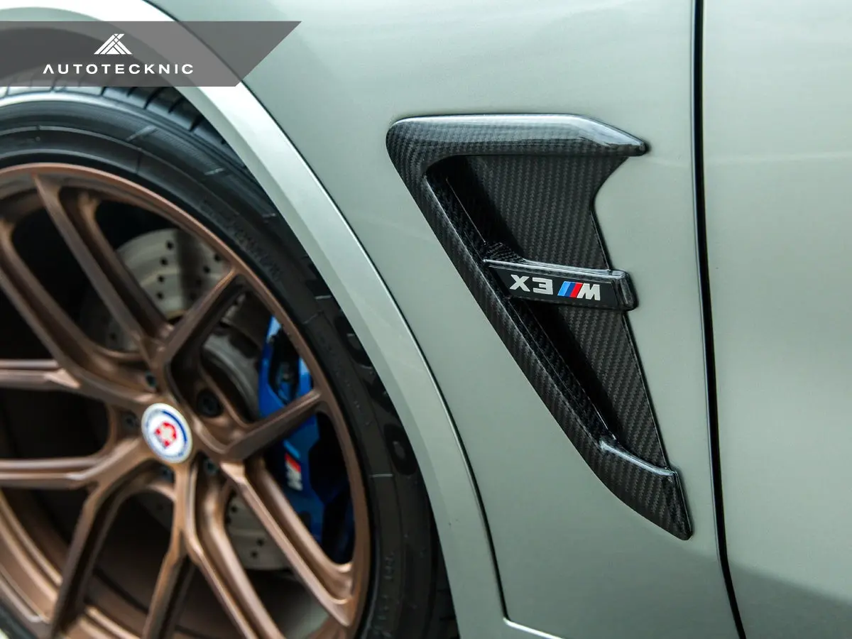 Autotecknic Dry Carbon Fiber Fender Trim Set - F97 X3m | F98 X4m | G01 X3 | G02 X4 2