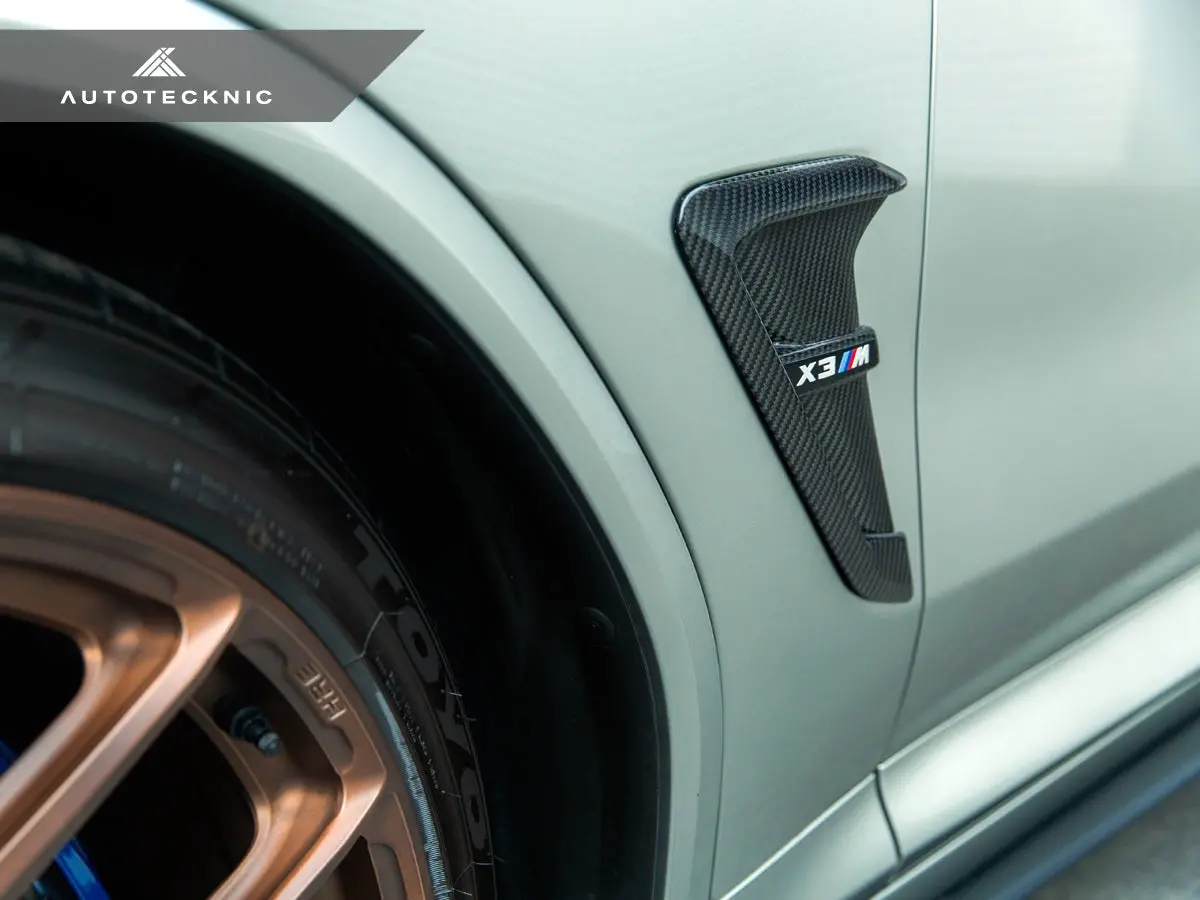 Autotecknic Dry Carbon Fiber Fender Trim Set - F97 X3m | F98 X4m | G01 X3 | G02 X4 3