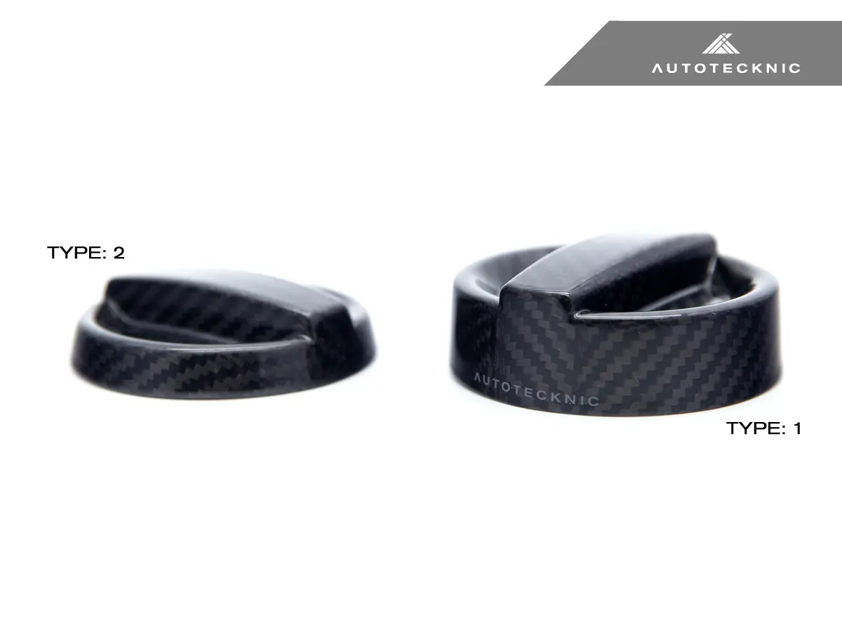 Autotecknic Dry Carbon Competition Oil Cap Cover - G20 3-Series 1