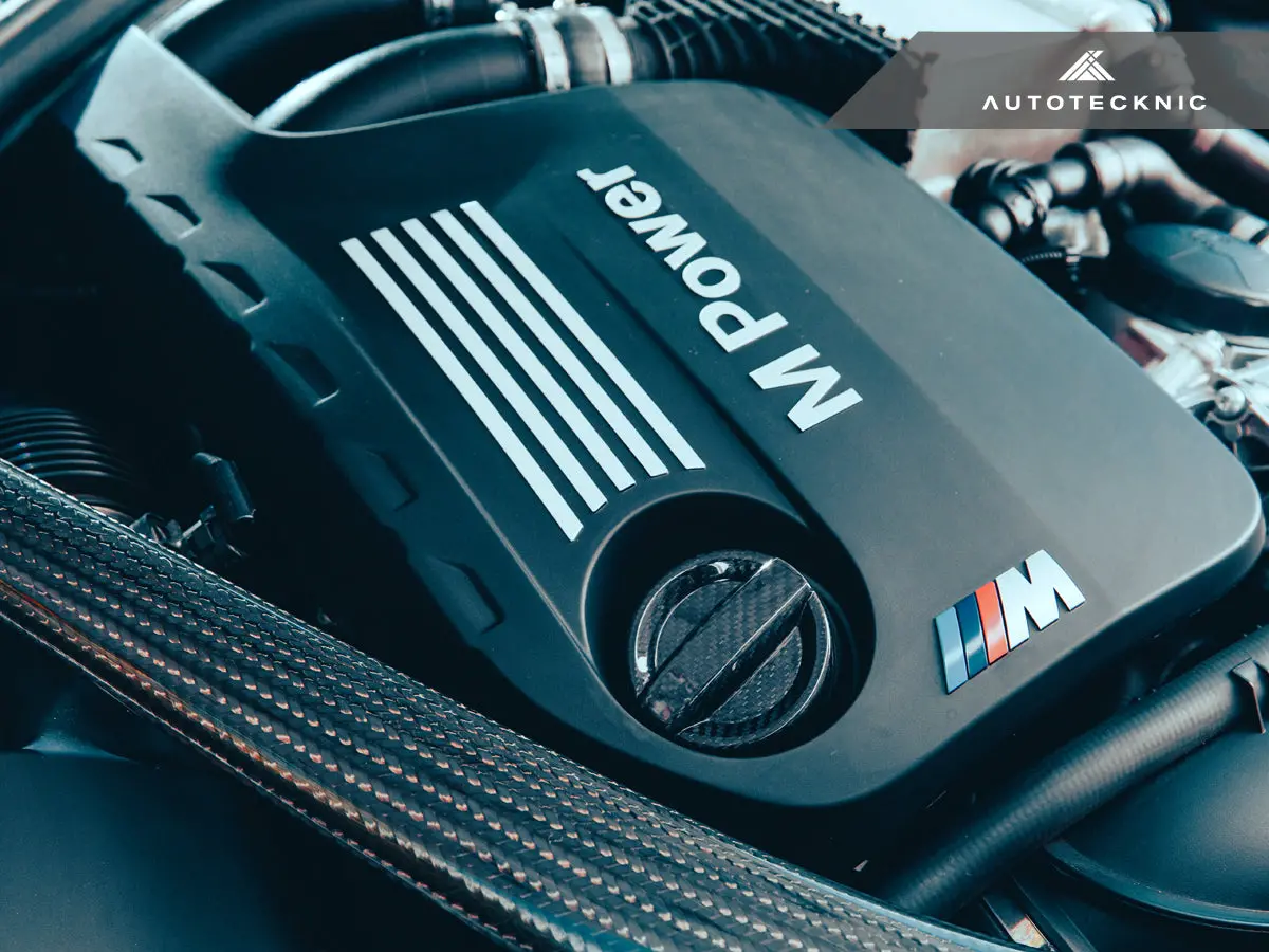 Autotecknic Dry Carbon Competition Oil Cap Cover - F01/ F02 7-Series 3