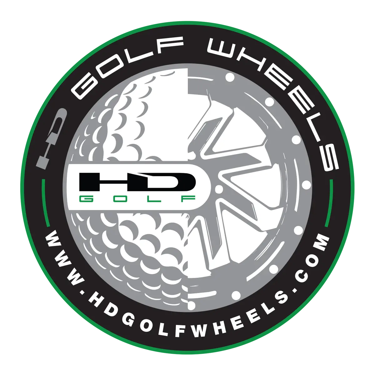 Official Hd Golf - Sticker 1