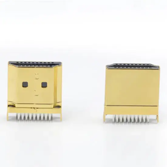 Hdmi Gold Plated Hdmi A Type 19 Pin Male Plug Hdmi Connector 1