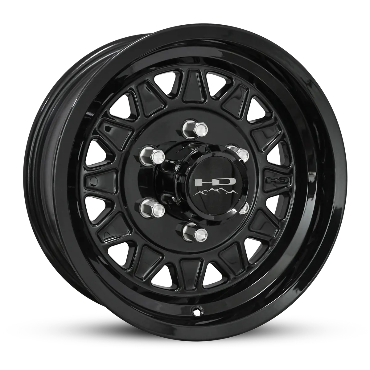 Hd Trailer Hdt Cast 15X6 +0 6X139.7Mm 108Mm Gloss Black 1