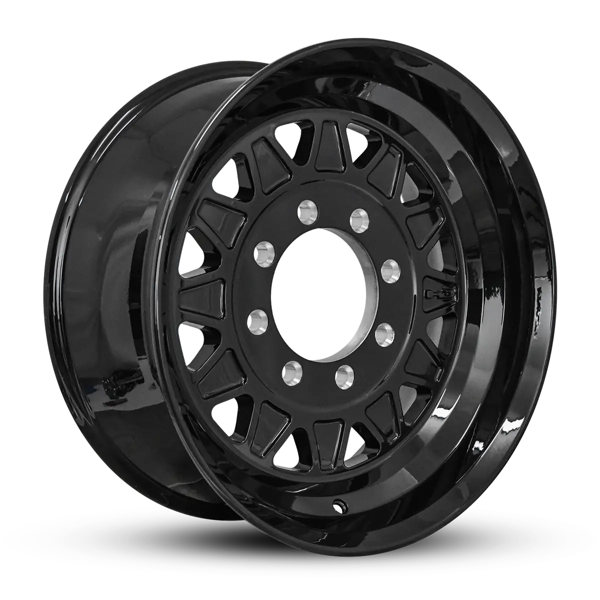 Hd Trailer Hdt Forged 17.5X6.75 +0 8X165mm 121.2Mm Gloss Black - Hub Centric - Cap Not Included 1