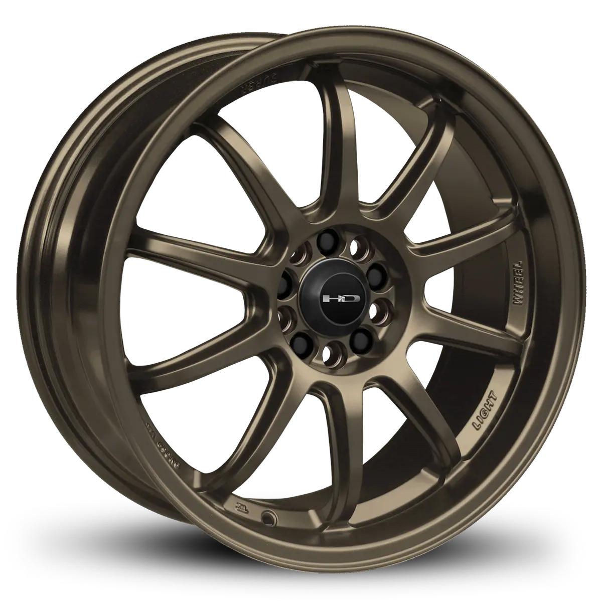 Hd Wheels Clutch 15X6.5 +40 5X100/5X114.3Mm 73.1Mm Satin Bronze 1
