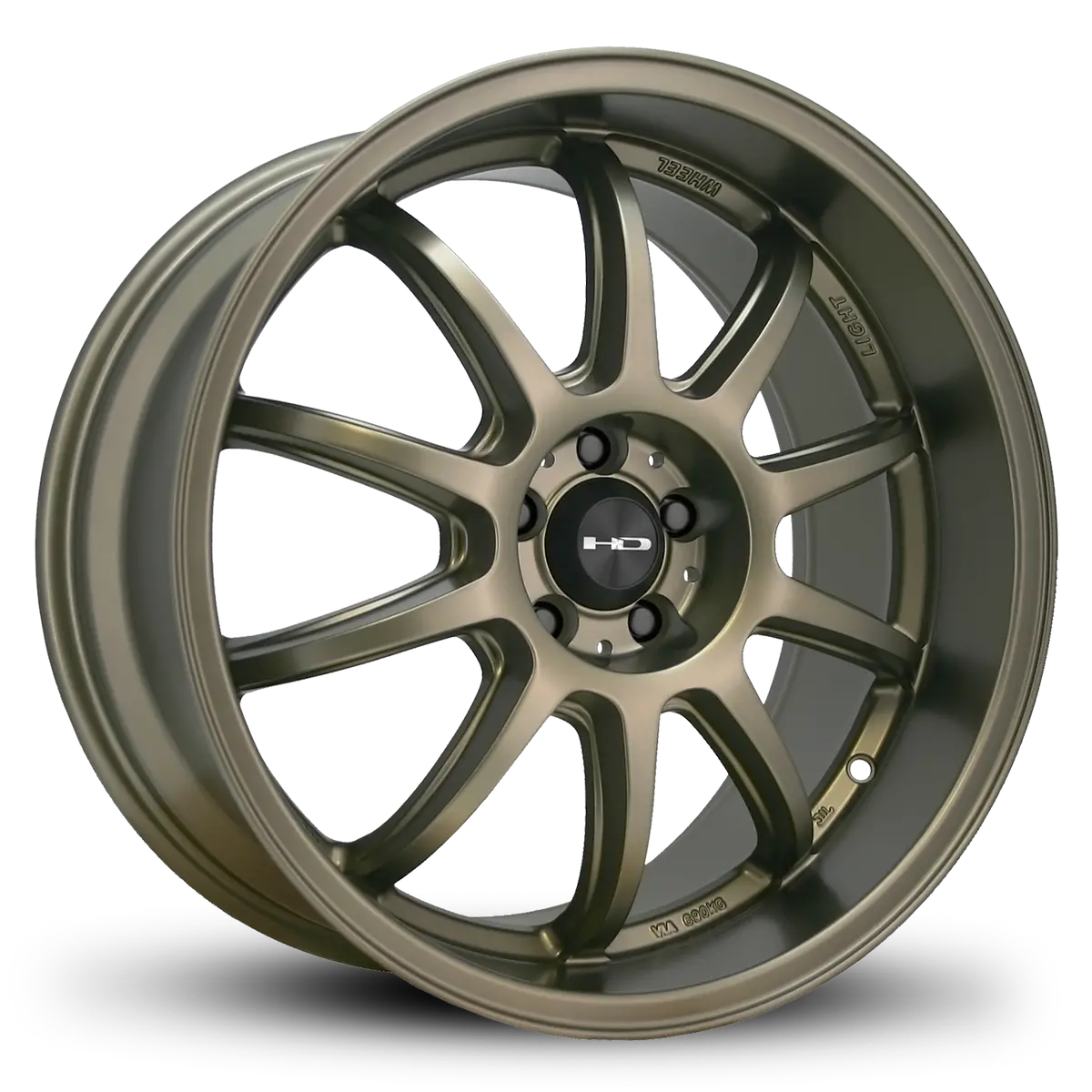 Hd Wheels Clutch 18X9 +40 5X114.3Mm 73.1Mm Satin Bronze 1