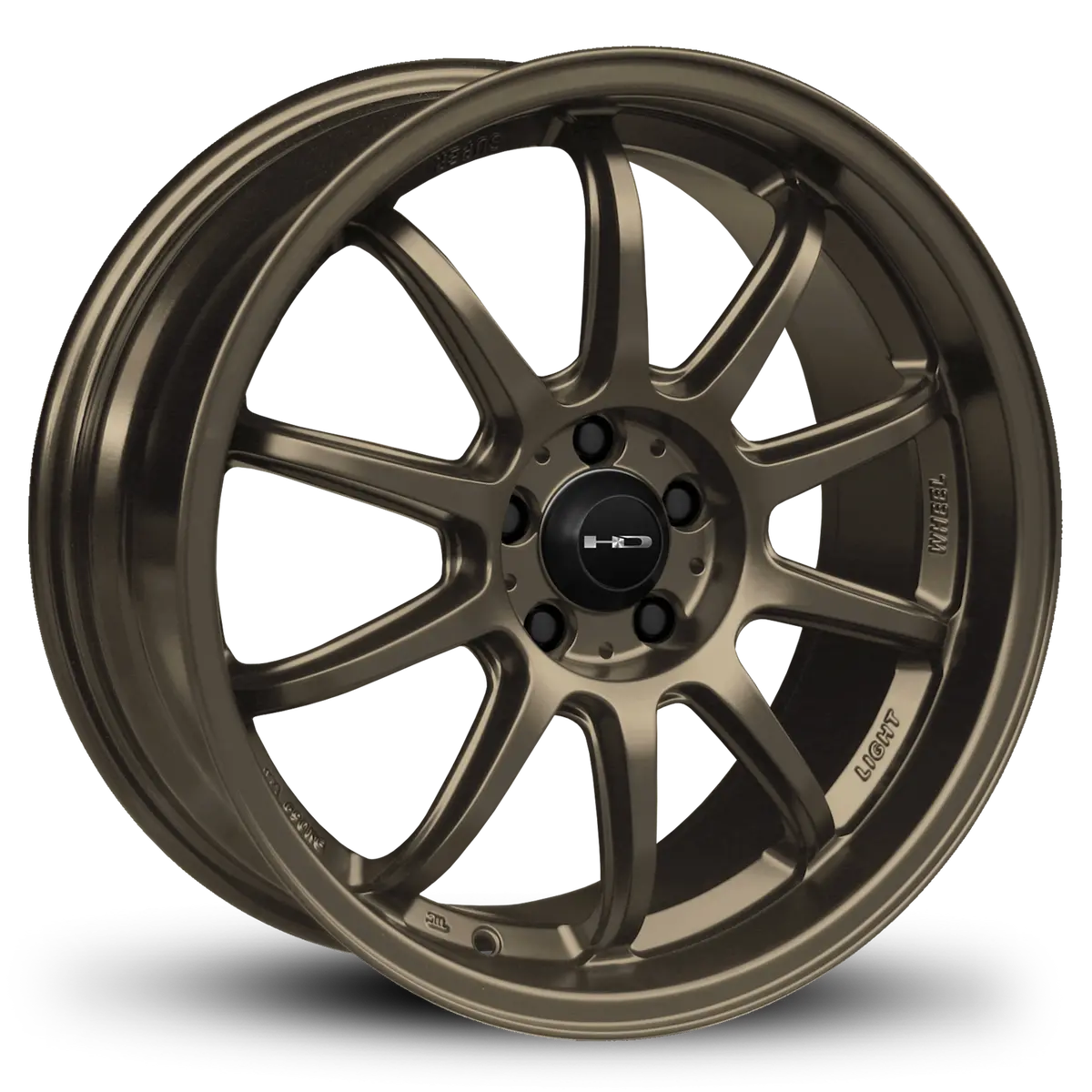 Hd Wheels Clutch 18X7.5 +20 5X114.3Mm 73.1Mm Satin Bronze 1