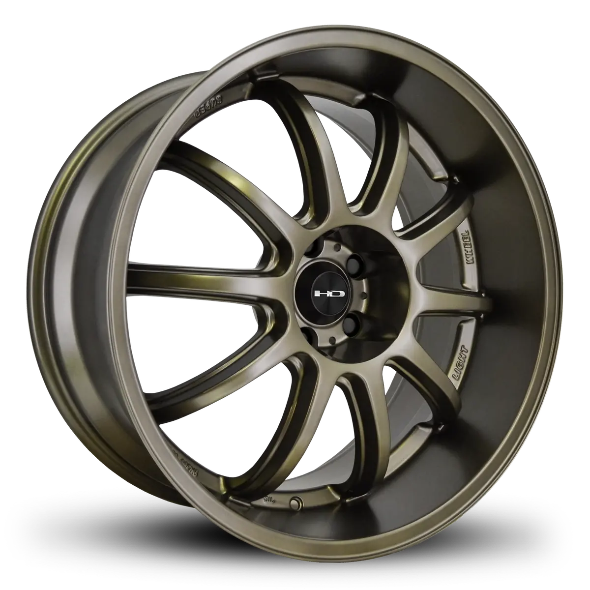 Hd Wheels Clutch 20X10 +42 5X114.3Mm 73.1Mm Satin Bronze 1