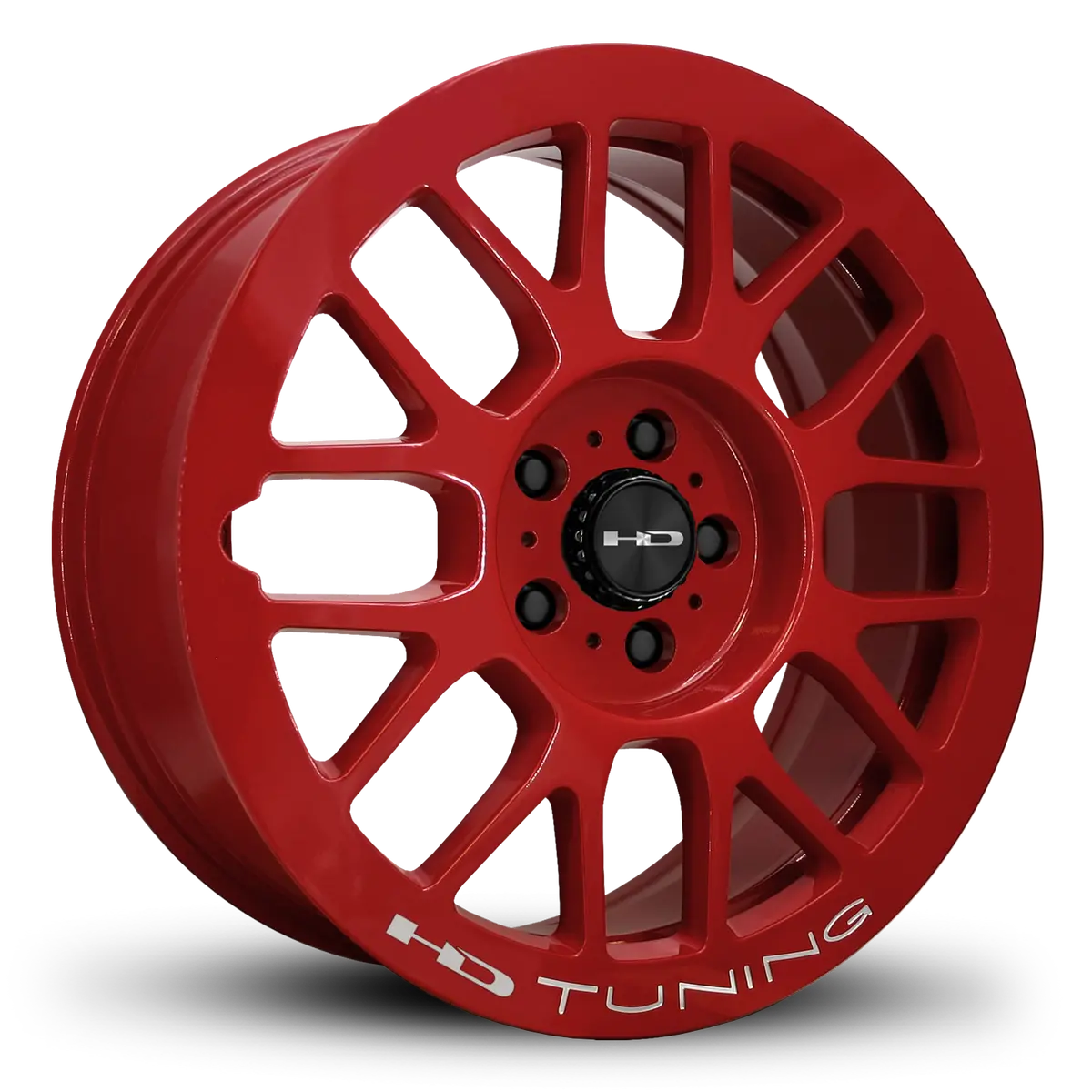Hd Wheels Gear 18X7.5 +35 5X114.3Mm 73.1Mm Gloss Red 1