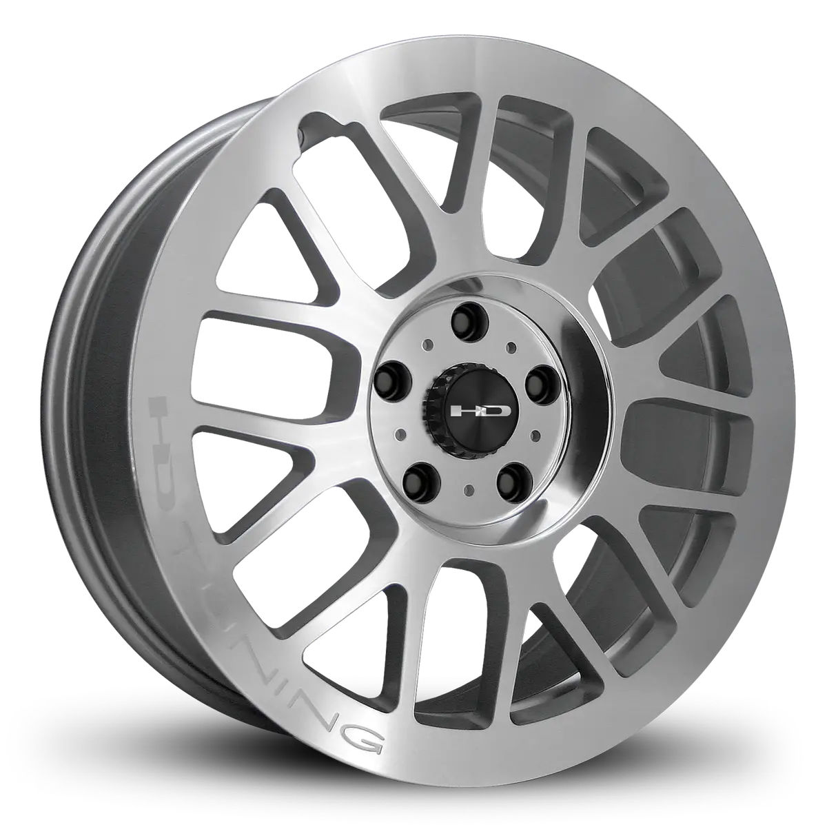 Hd Wheels Gear 18X9 +40 5X120mm 72.56Mm Gloss Silver/Machined Face 1