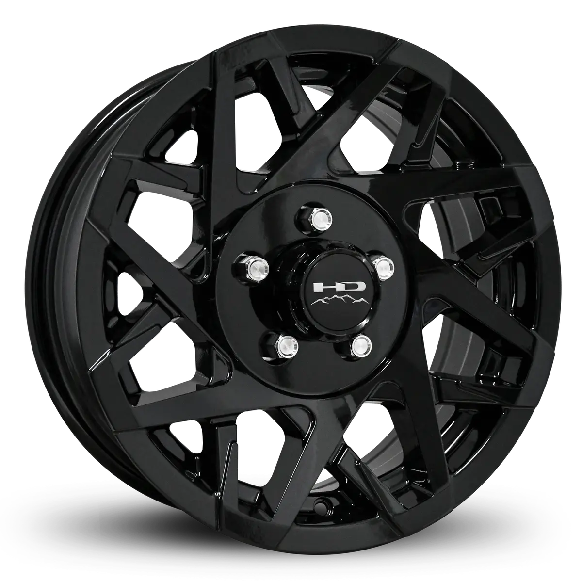 Hd Trailer Canyon 14X5.5 +0 5X114.3Mm 83Mm Gloss Black 1