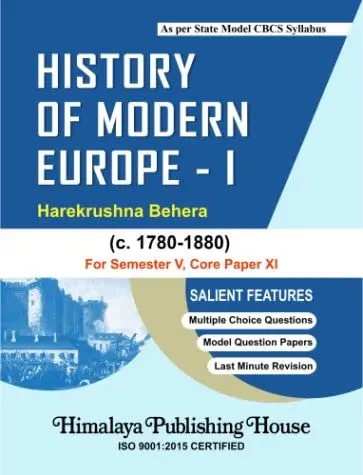 History Of Modern Europe-I (C.1780-1880) By Harekrushna Behera [Hardcover] 1