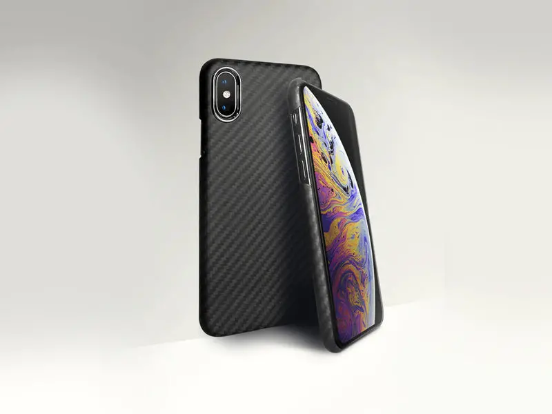 Autotecknic Dry Carbon Iphone Cover - Iphone Xs Max - Matte Finish 1