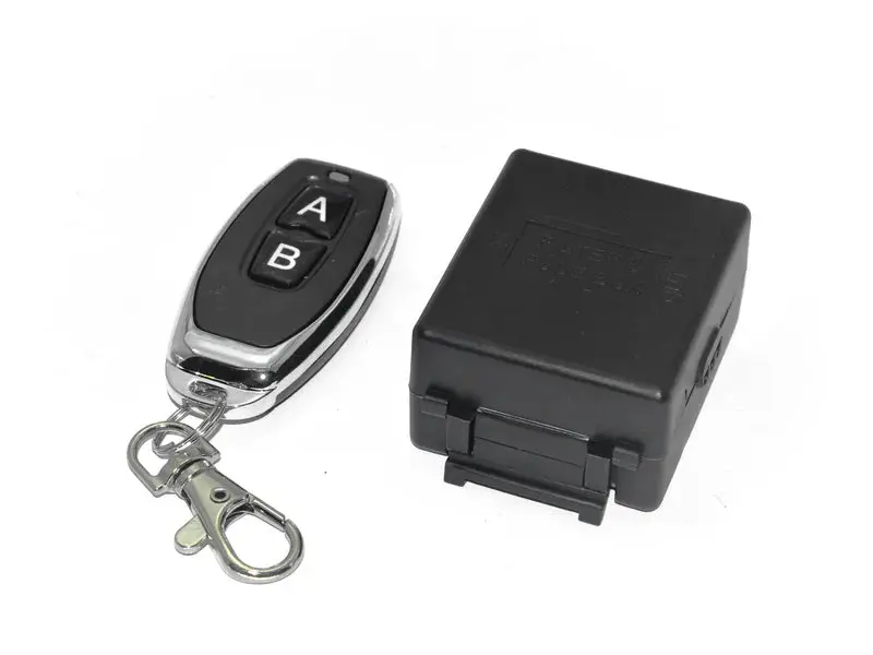 2 Ch 5V Rf Transmitter And Receiver Remote Control Relay Switch Car Key Type 1