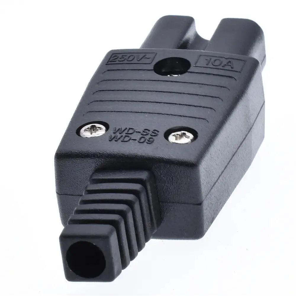 Iec320 C-15 Female Adapter Computer Power Supply Ac 250V 10A Cp-22S 2