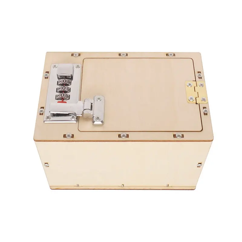 Diy Mechanical Combination Lock Model Set For Steam Experiment - Children's Toy Hand-Assembled Password Box Diy Set 2