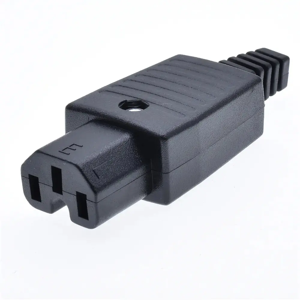 Iec320 C-15 Female Adapter Computer Power Supply Ac 250V 10A Cp-22S 1