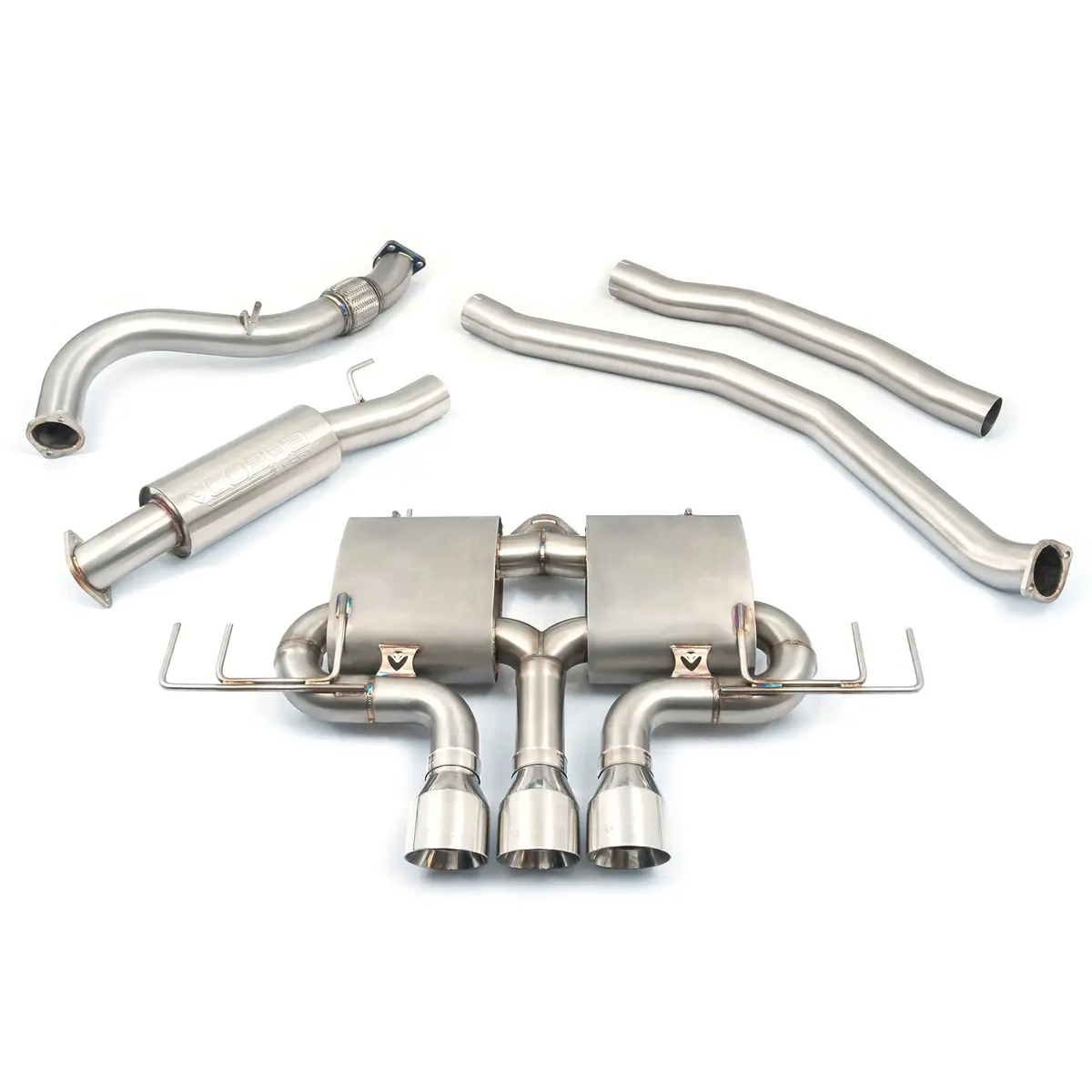 Cobra Sport Honda Civic Type R (Fk8) Rhd Pre-Gpf Models Cat Back Performance Exhaust 1