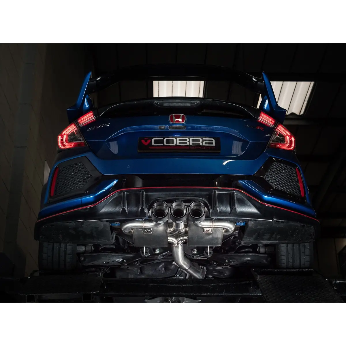 Cobra Sport Honda Civic Type R (Fk8) Rhd Gpf & Lhd Models Front Flex Back Performance Exhaust 6