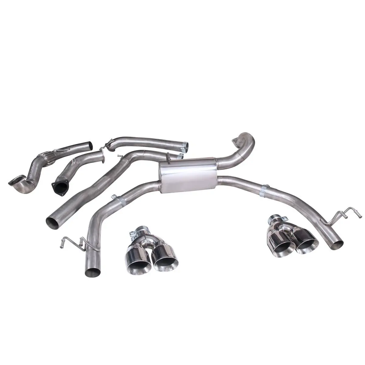Cobra Sport Honda Civic Type R (Fk2) Cat Back Performance Exhaust 2