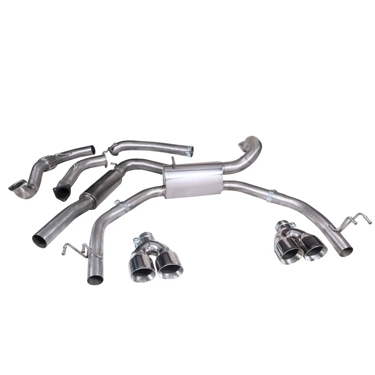 Cobra Sport Honda Civic Type R (Fk2) Cat Back Performance Exhaust 1