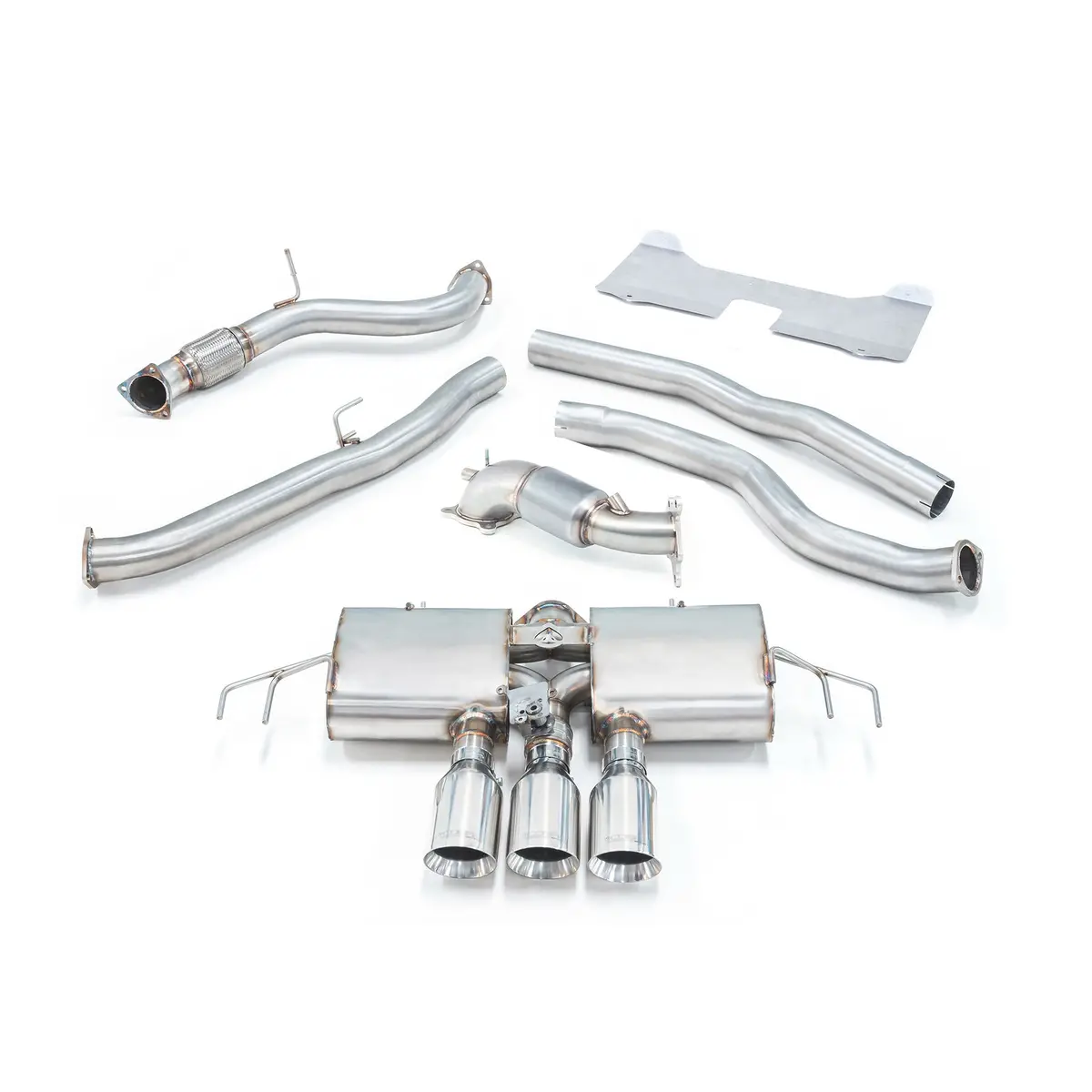 Cobra Sport Honda Civic Type R (Fl5) Valved Turbo Back Performance Exhaust 1