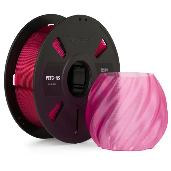 Numakers Petg Translucent Filament – Hot Pink – 1.75 Mm / 1 Kg 1