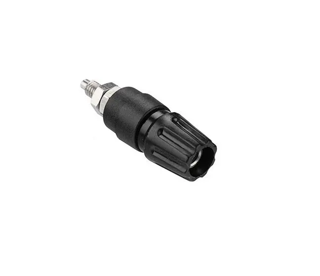 2Mm Terminal Panel Mounting Banana Plug Bti-5 (Black) 1