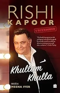 Khullam Khulla By Rishi Kapoor (Hardcover) Old Book 1
