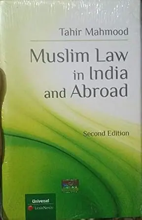Muslim Law In Indai And Abroad By Tahir Mahmood (Hardcover) 1