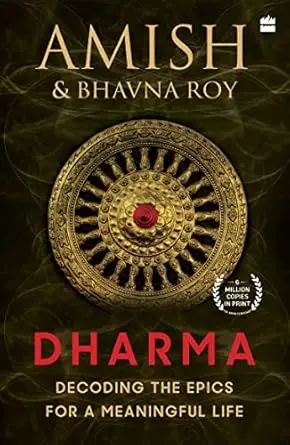 Dharma : Decoding The Epics For A Meaningful Life By Amish & Bhavna Roy (Hardcover) Old Books 1
