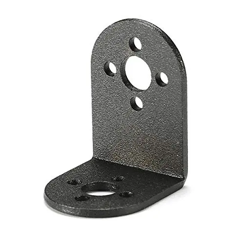 L-Shaped Servo Bracket  - Black 1