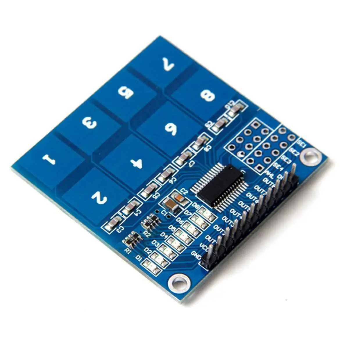 8 Channel Capacitive / Digital Touch Ttp226 1