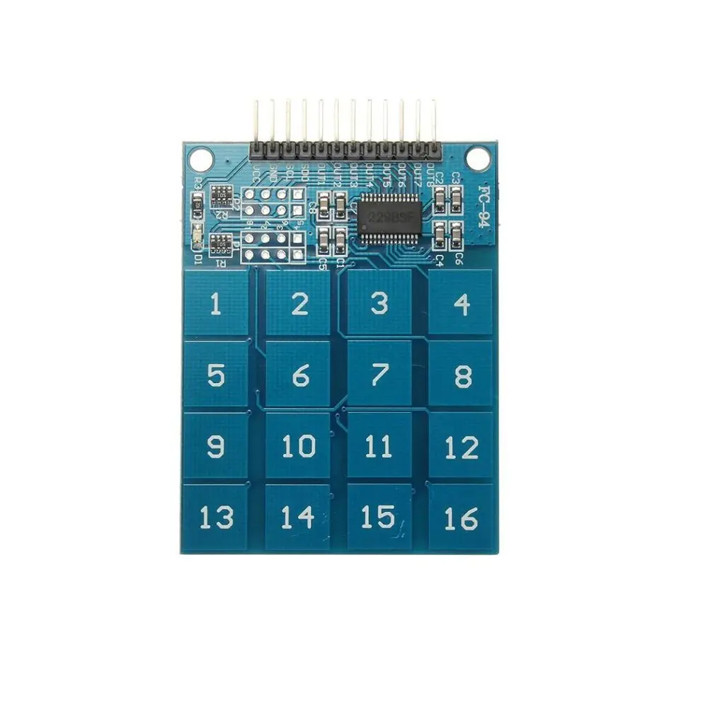16 Channel Capacitive / Digital Touch Ttp229 1