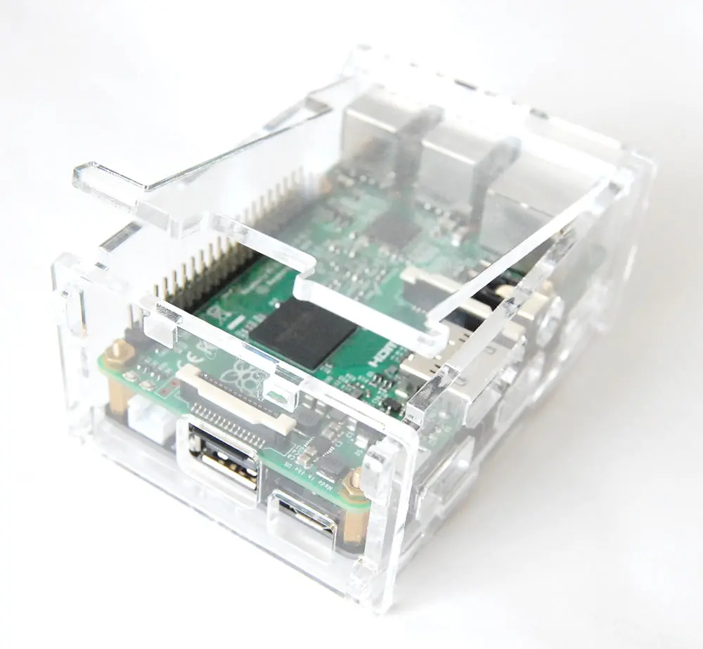 Raspberry Pi 3 Case Transparent Abs 1