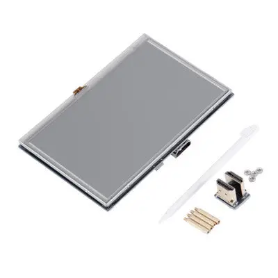 5" (12.7 Cm) Lcd Touch Screen 800×480 Display With Hdmi For Raspberry Pi 1