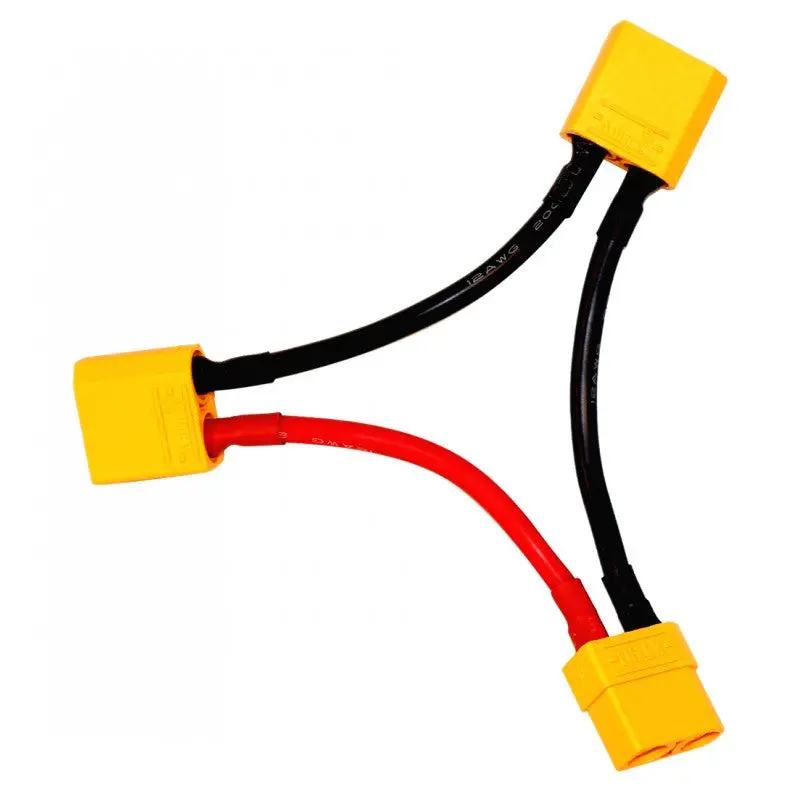 Xt60 Female To Male Series Connector (1 Xt60 Female To 2 Xt60 Male) 1